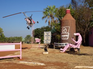 A fun place to spend the first night of our roadtrip